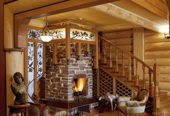 Печное отопление в деревянном доме