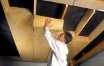 Минераловатная теплоизоляция для потолка дома — утепляем потолок минеральной ватой