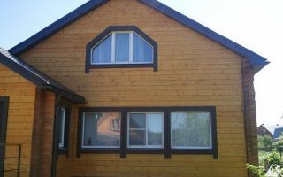 Размеры и характеристики имитации бруса для фасада частного дома
