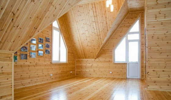 Интерьер деревянного дома внутри - используем экологичные материалы 4